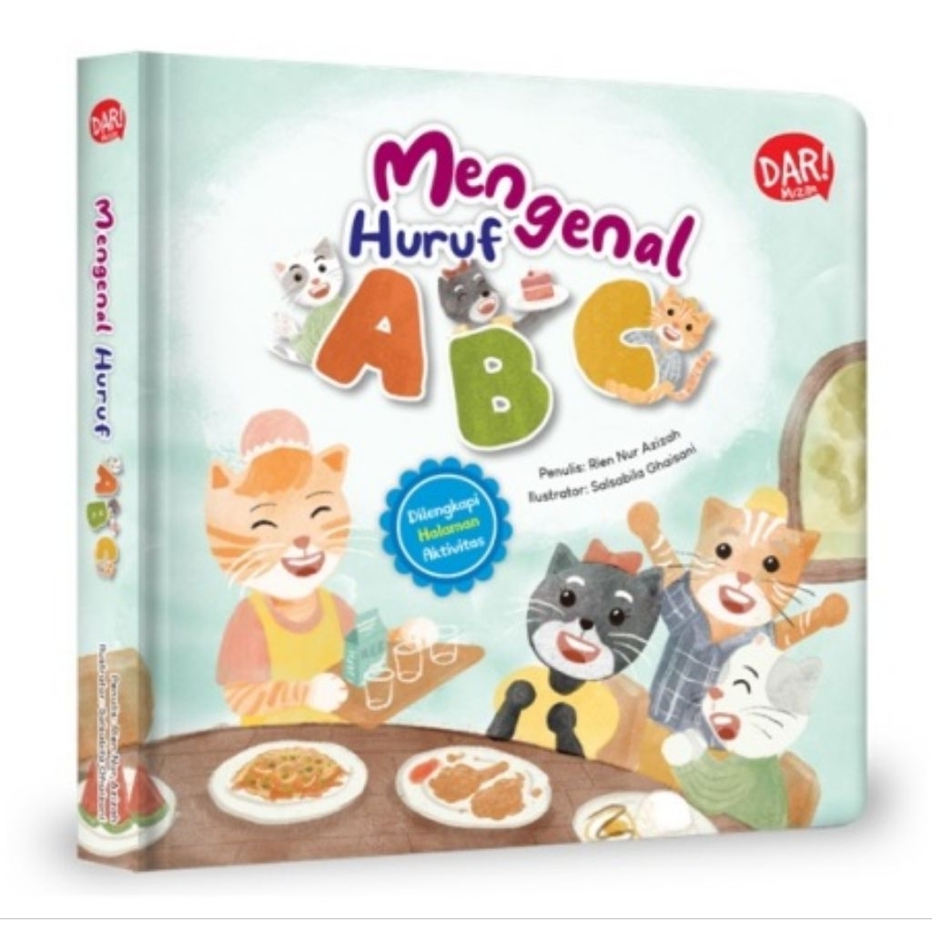 Buku Boardbook Anak Mengenal Huruf ABC