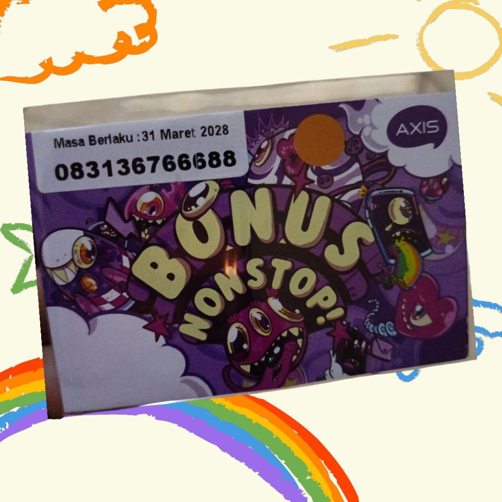 nomor cantik AXIS 313 67 666 88