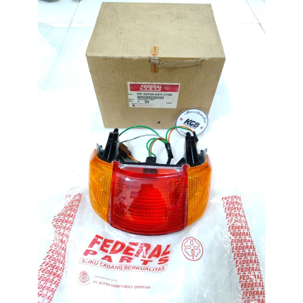 stop lamp taillight assy supra lama federal Aski  baru ada minus FP 33700 kev 2100