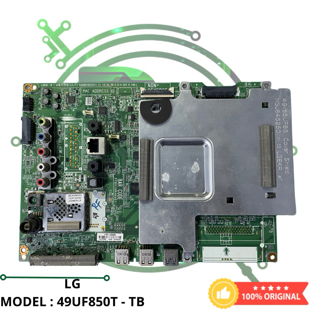 MB MOBO MAINBOARD MESIN TV LED LG 49UF850T-TB 49UF850T 49UF850