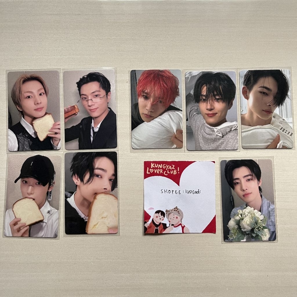 ENHYPEN Luckydraw Yizhiyu / LD YZY & VCE YZY ROMANCE:UNTOLD -daydream- PC Photocard - Heeseung, Jay,