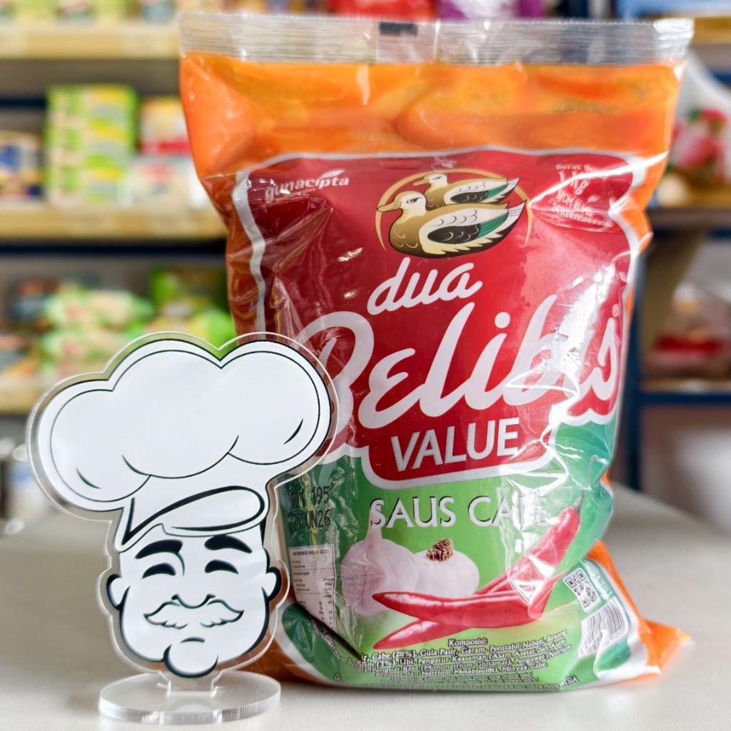 

Saus Sambal Dua Belibis Bantal / Dua Belibis Value Saus Sambal 1Kg