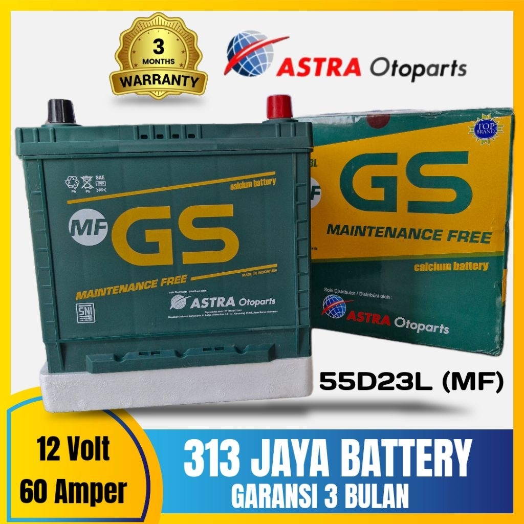 AKI KERING GS ASTRA OTOPARTS 55D23L MF (60 AMPER)