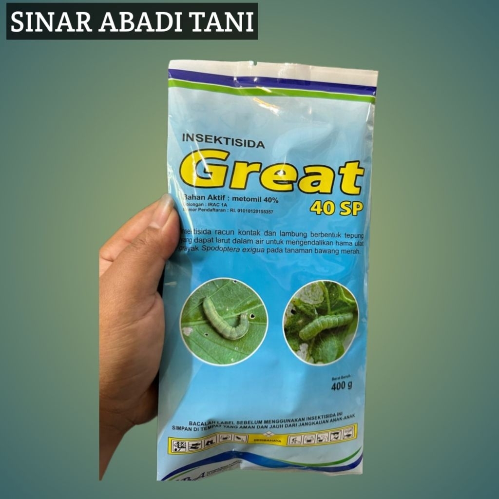 Insektisida GREAT 40SP Kemasan 400gr