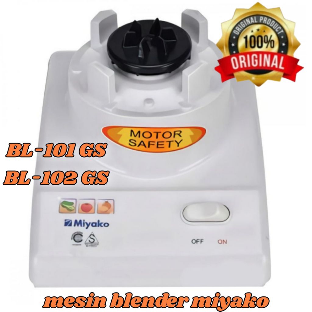 mesin blender miyako BL-101/BL-102/BL 101/BL 102 GS/BL101/BL102GS