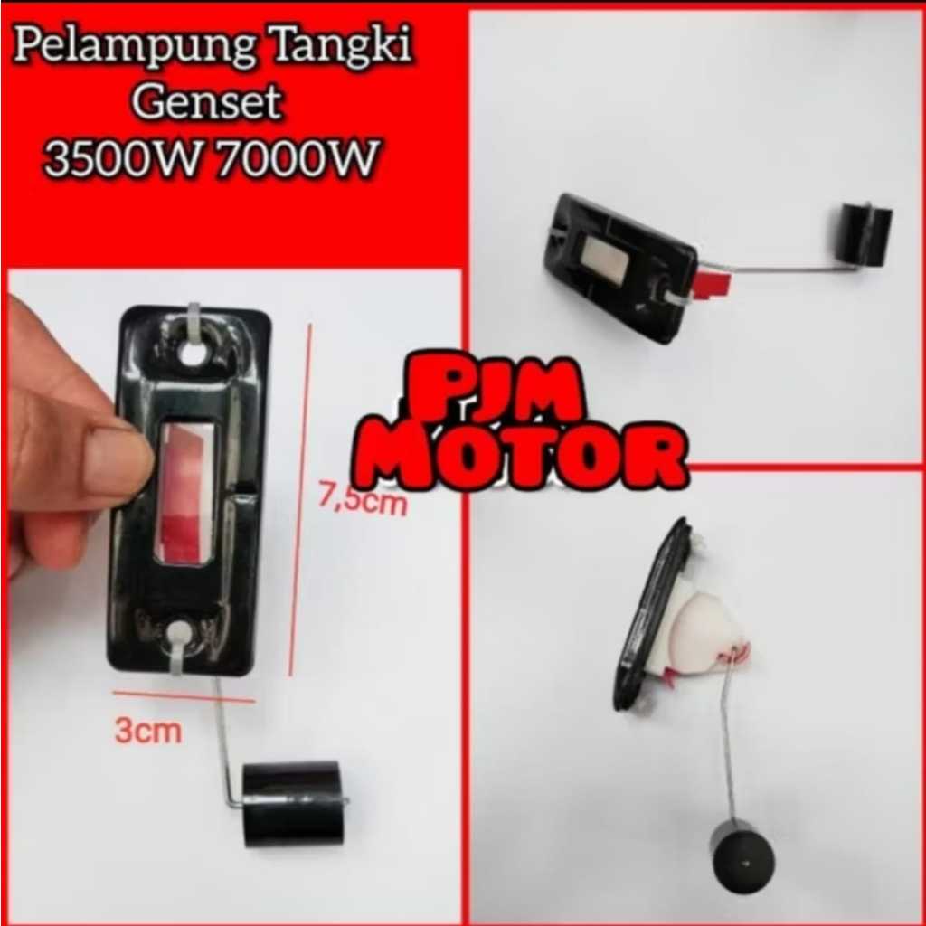 EC2500 FUEL METER - amper tangki genset mesin genset 4 tak EC6500 2500 WATT 3500WATT 45000 WATT 5000