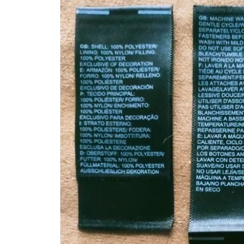 

tag label merek (care) label tag tnf (the north face)