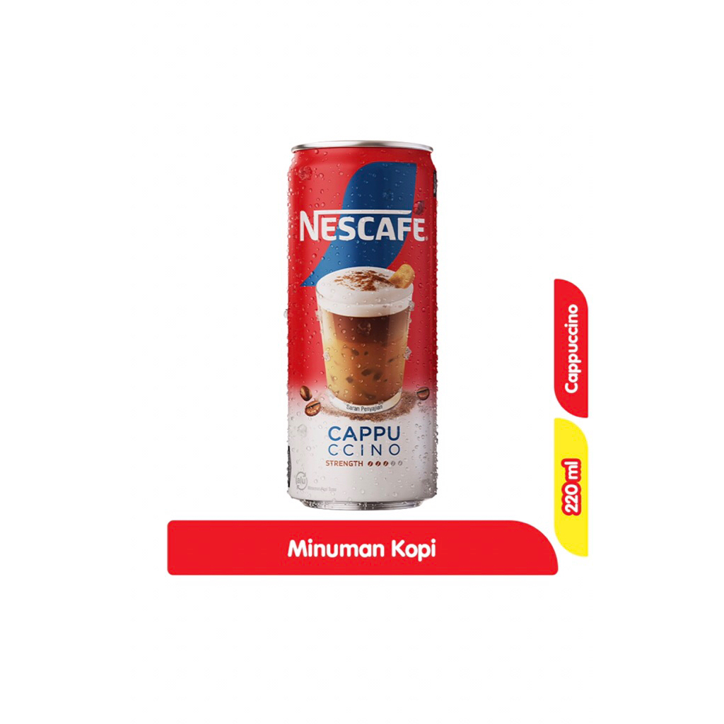 

Nescafe Cappucino Kopi Kaleng 220 ml