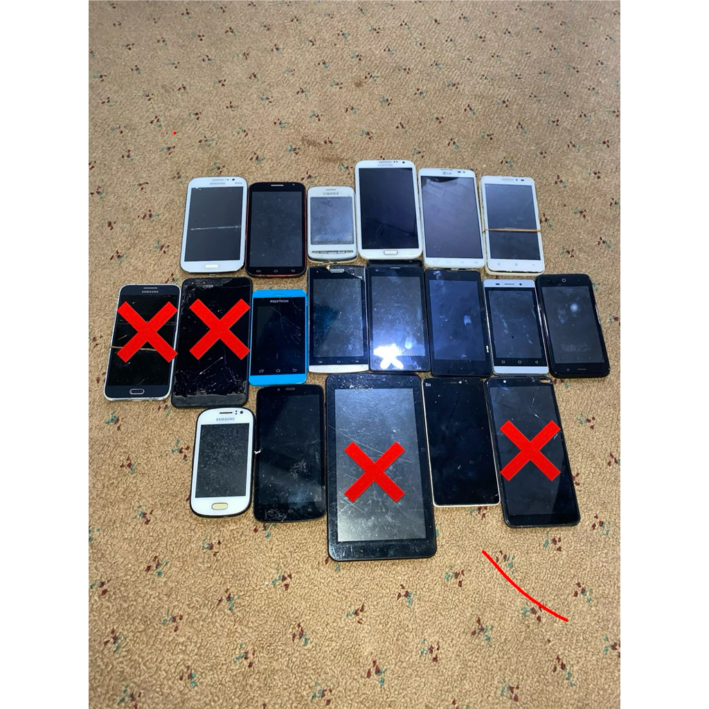 HP Rusak / Mati Total – Cocok untuk Sparepart atau Servis (YG DISILANG BERARTI SOLD OUT)