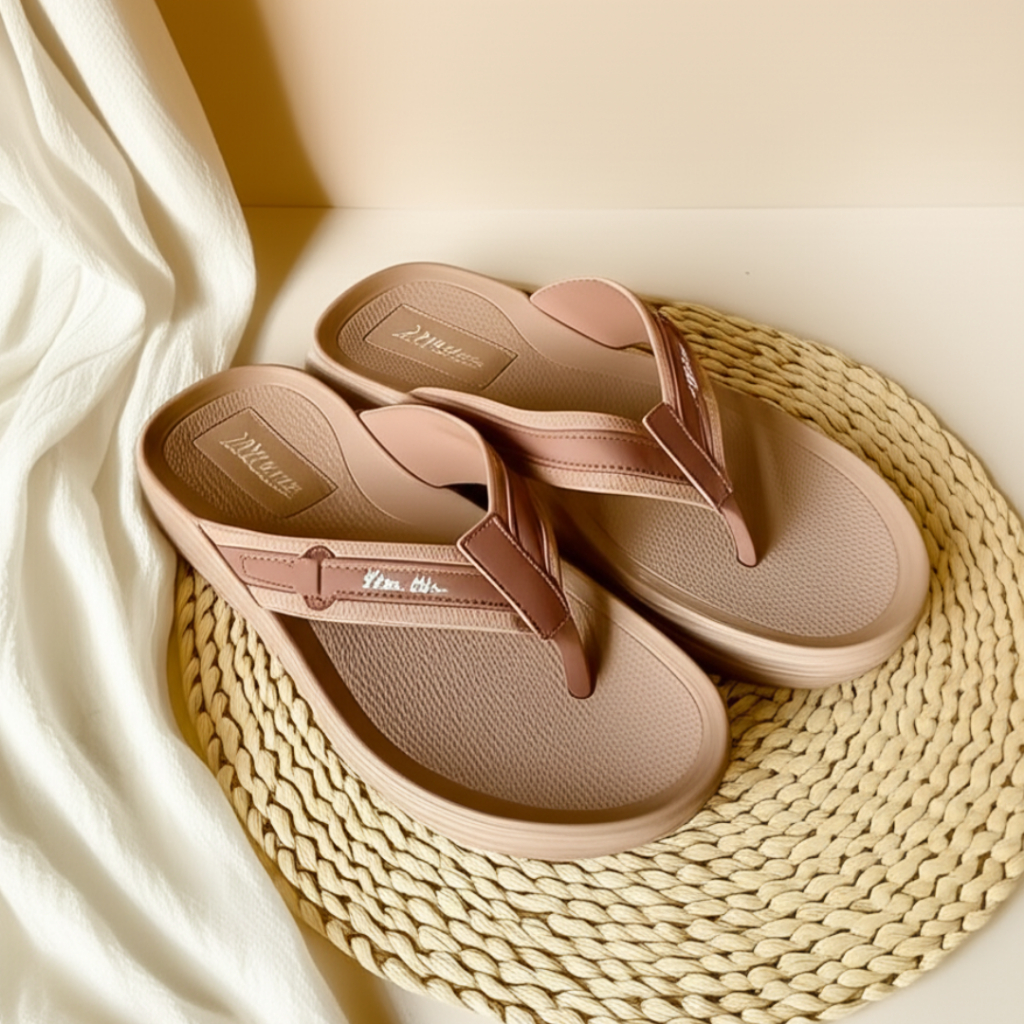 Sendal Jepit Wanita Dewasa NEW ERA 9134 Premium Anti Licin | Empuk Nyaman Sandal Perempuan | Karet