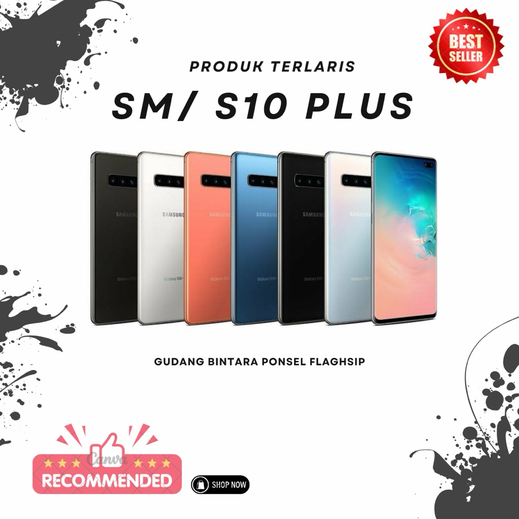 Samsung Galaxy S10 Plus /S10 Reguler 8/128 Second Resmi indonesia