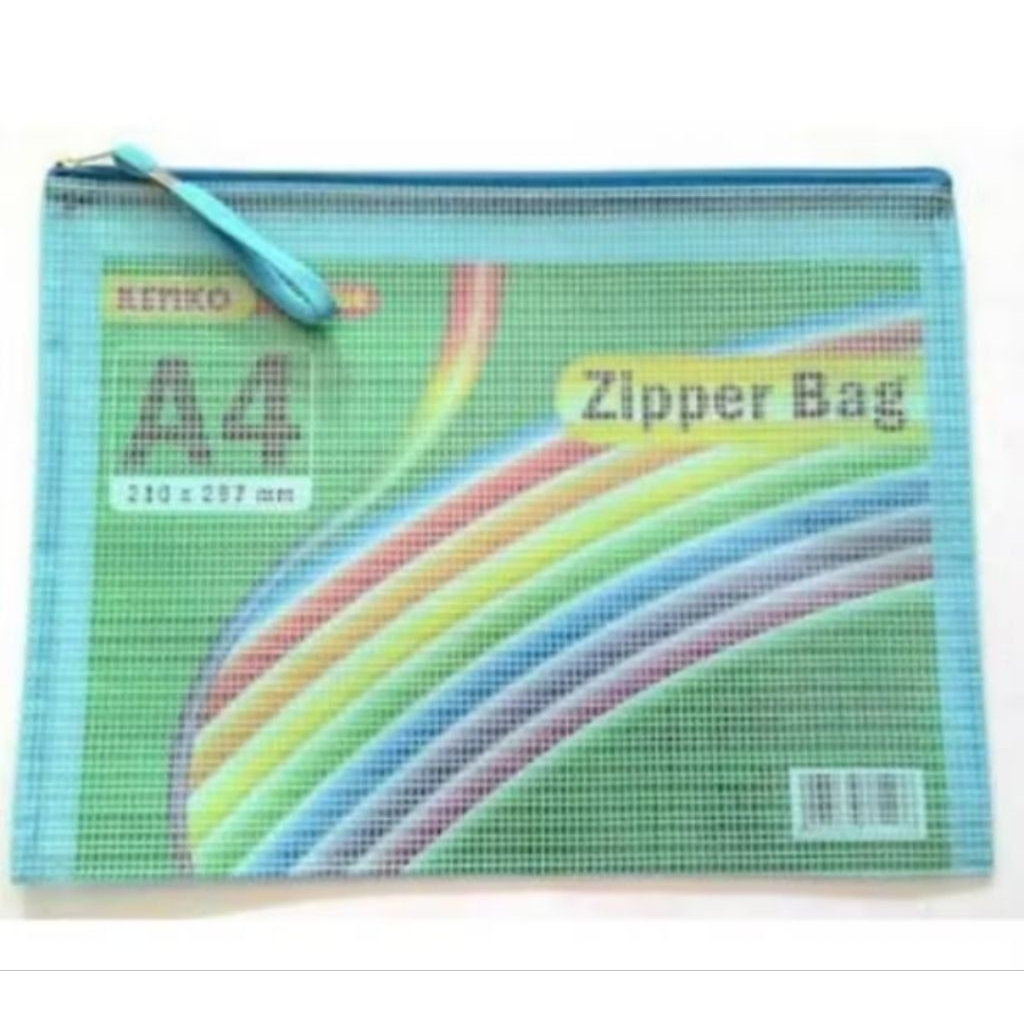 

Zipper bag A4 Kenko Jaring / Map serbaguna Map Dokumen