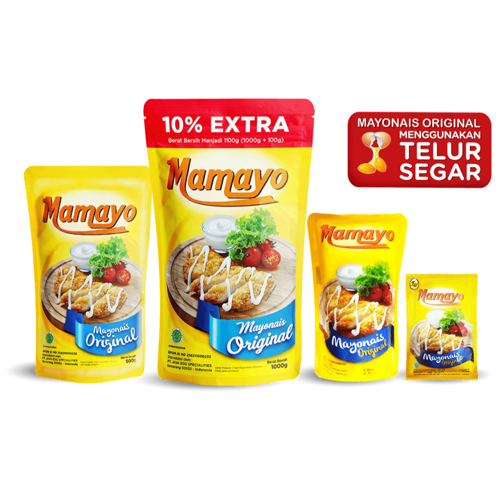 

Mamayo Mayonaise Original 1kg/ 500gr / 200gr