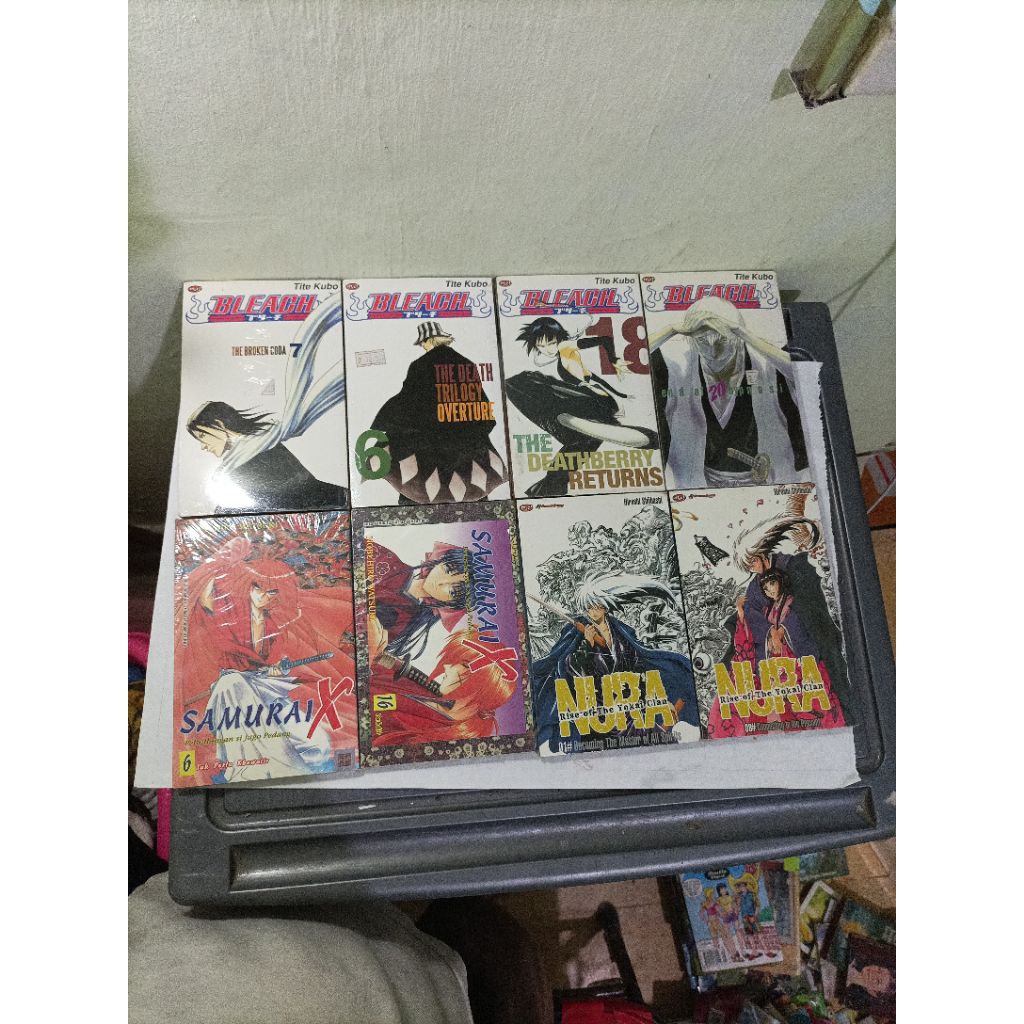 komik Code Breaker 18,22 Tsubasa reservoir Chronicles 1-3, samurai deeper Kyo 21 sampai 33, Duel Mas