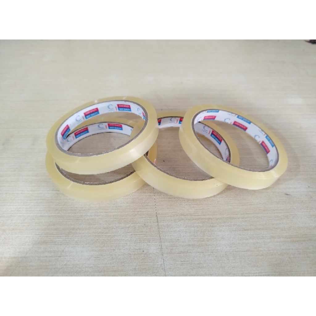 

(PACK) ISOLASI CJ TAPE 12MMX70YARD ISI 12PCS