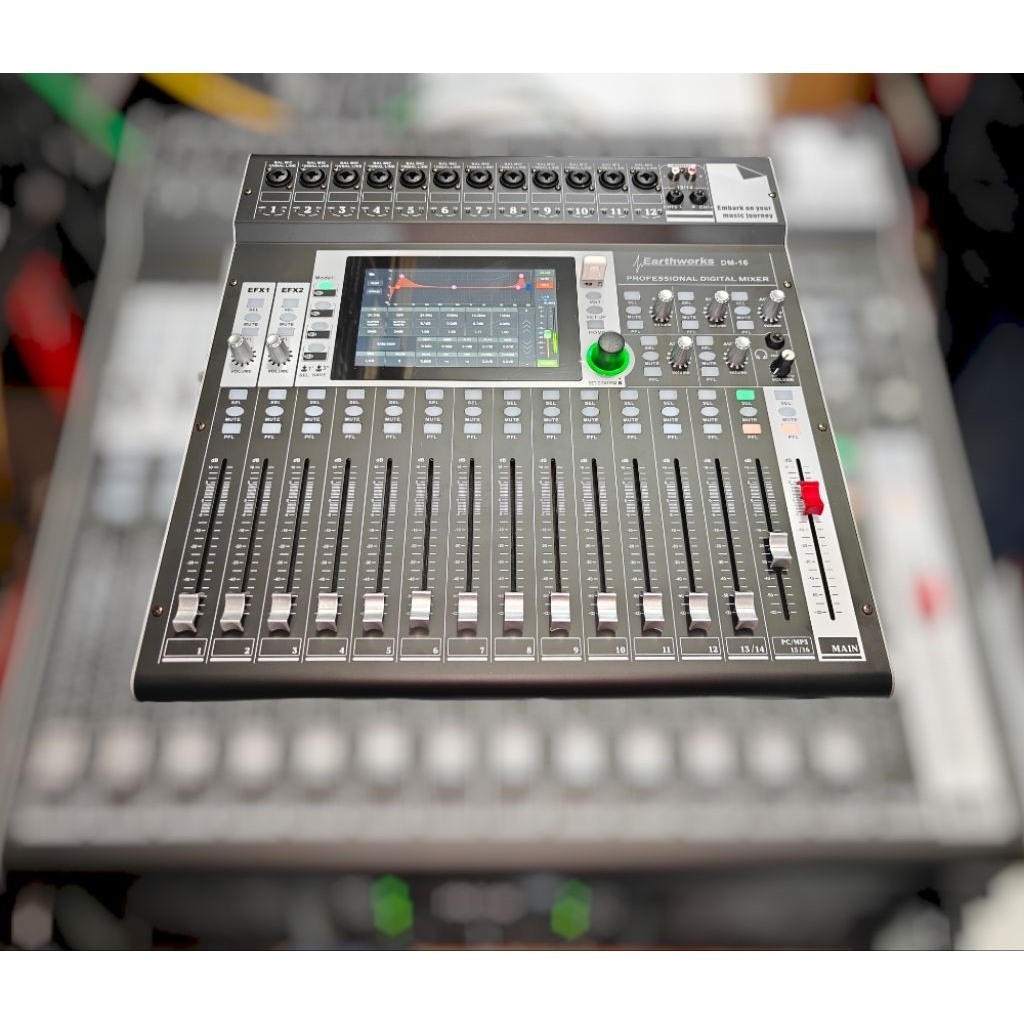 Mixer Digital Audio / Earthworks DM-16 / Earthwork DM16 DM 16 16CH 16 Channel 16 Chanel - Compressor