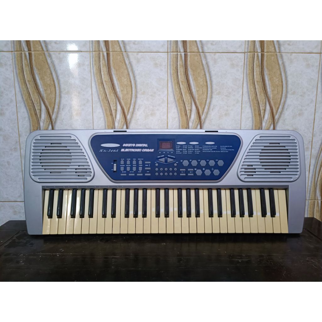 keyboard piano organ angelet xts 5468 original