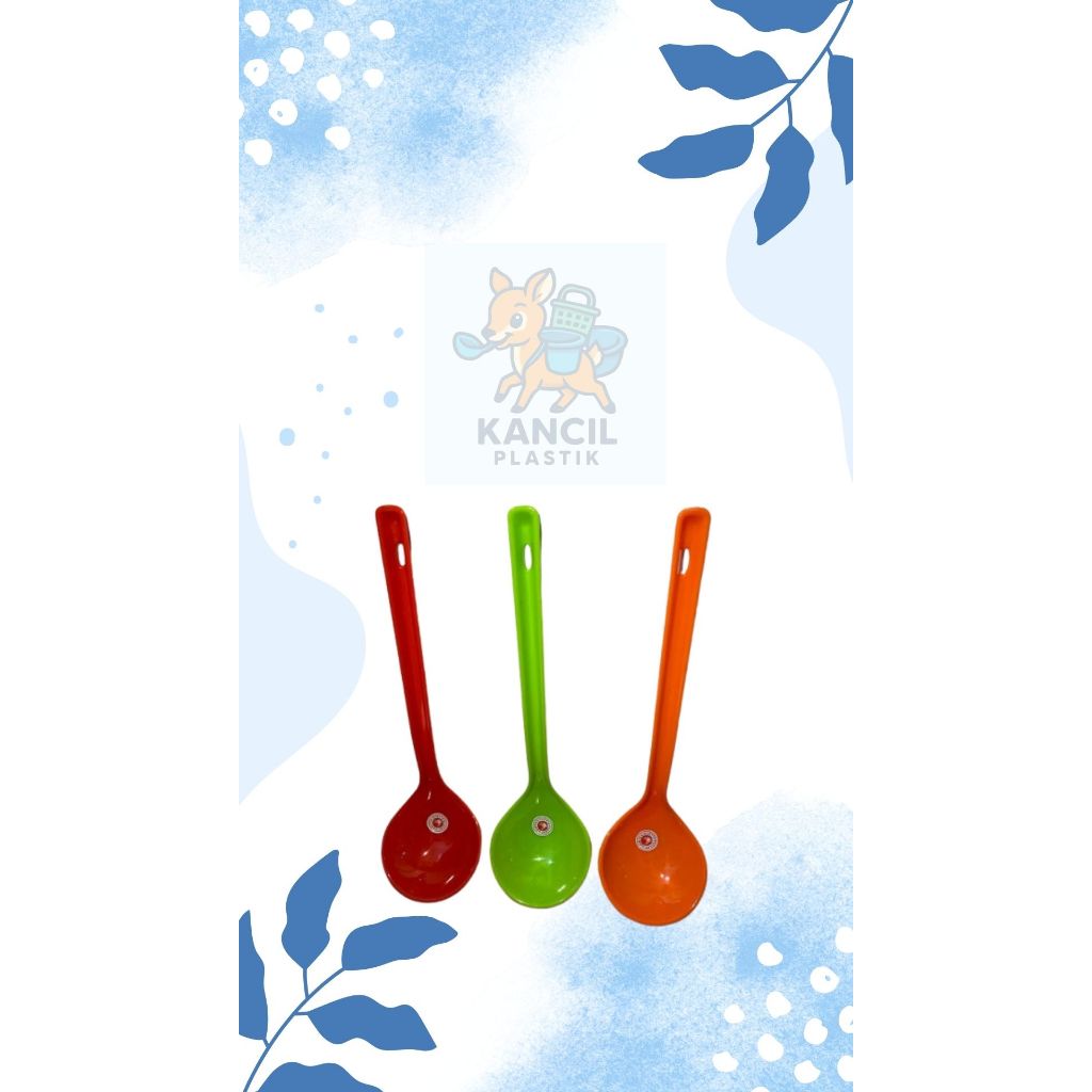 IRUS CENTONG SAYUR PLASTIK WARNA WARNI