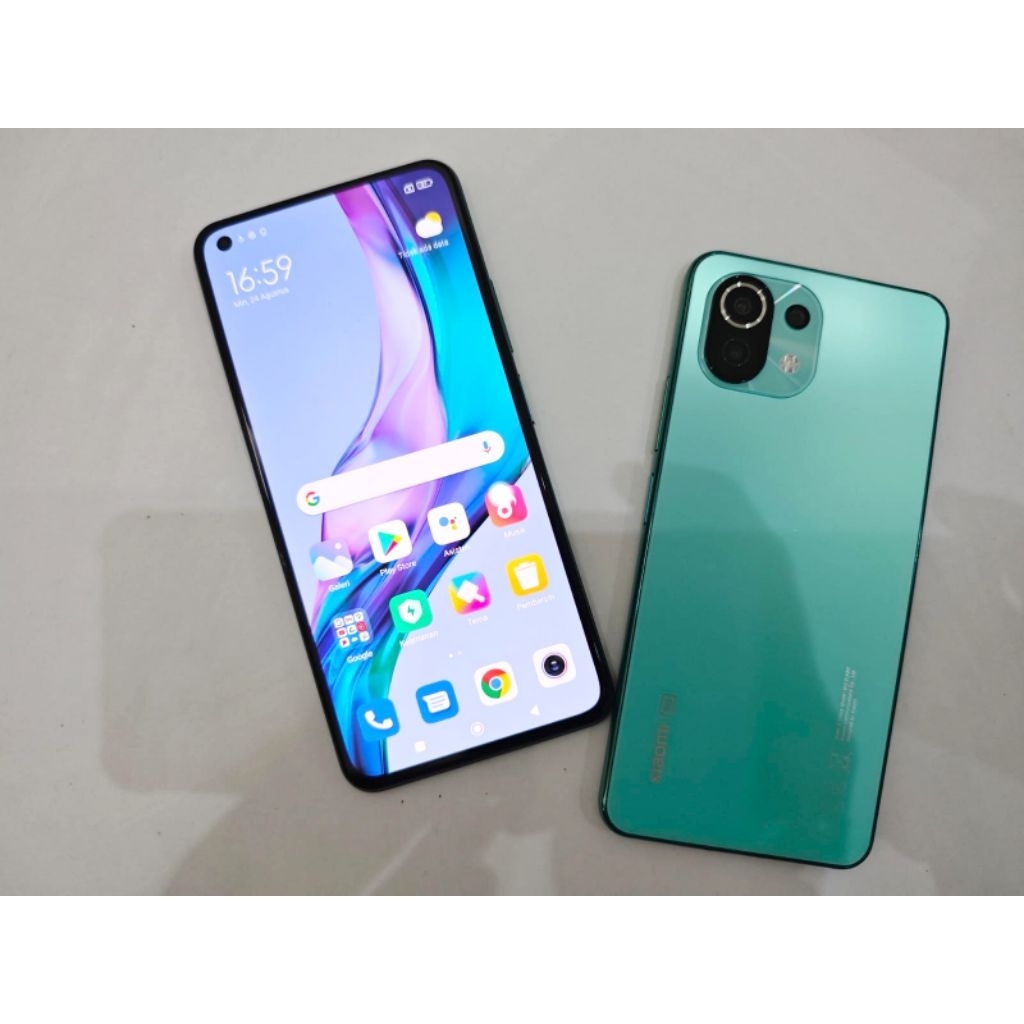 XIAOMI MI 11 LITE 5G 6/128 GB SECOND RESMI ORIGINAL