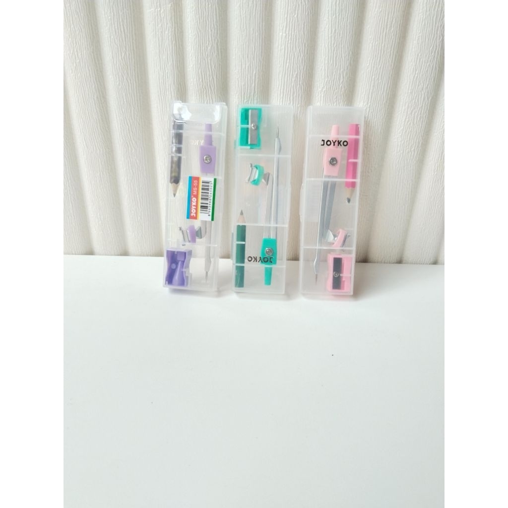 

Jangka Joyko MS 55 jangka satu set warna pastel