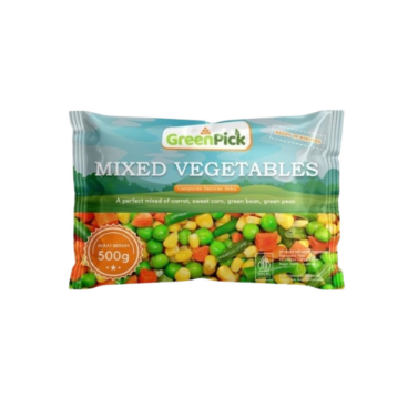 

GREENPICK MIXED VEGETABLES 500GRAM