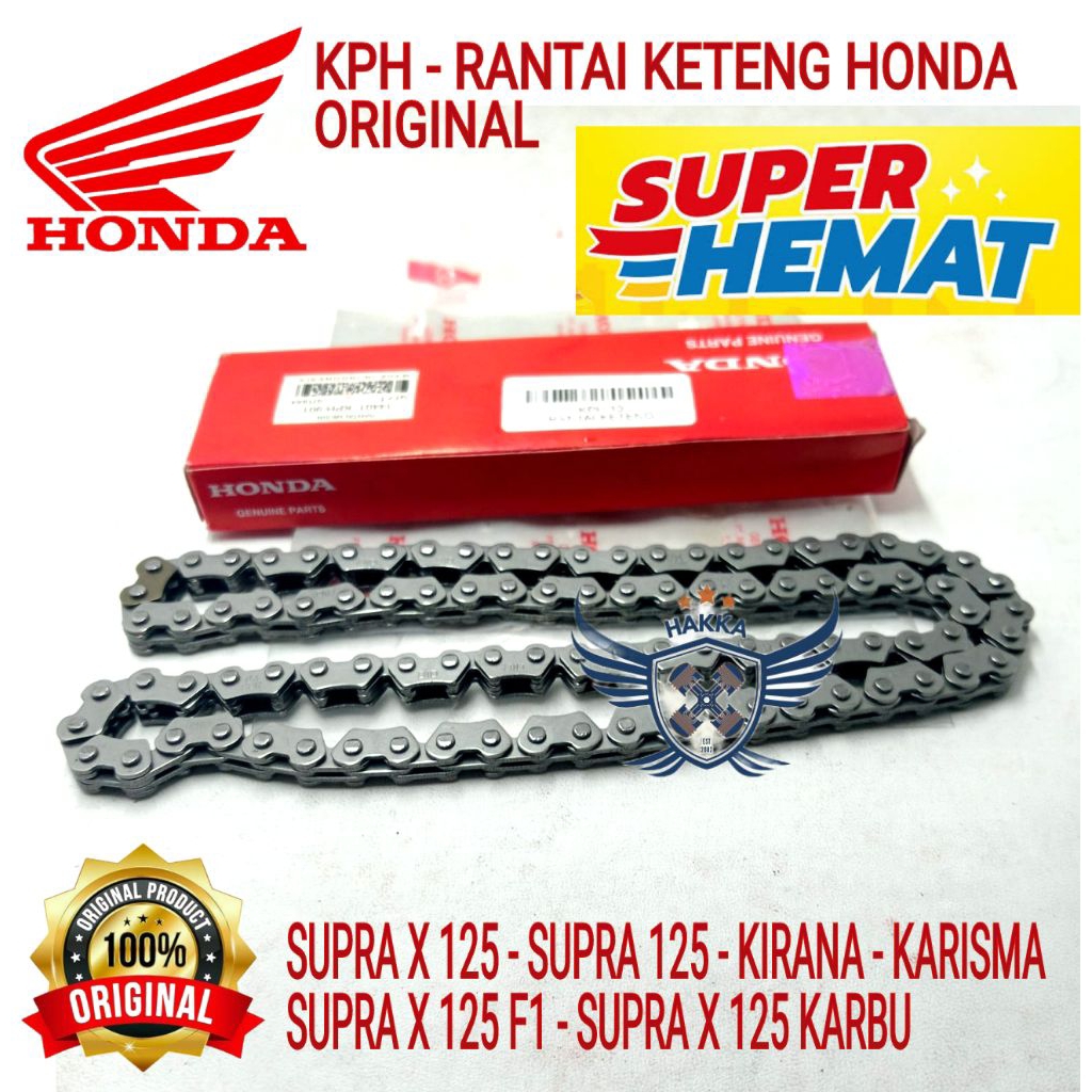 KPH ORIGINAL RANTAI KETENG HONDA SUPRA X 125, RANTAI KETENG HONDA SUPRA 125, RANTAI KETENG HONDA KIR