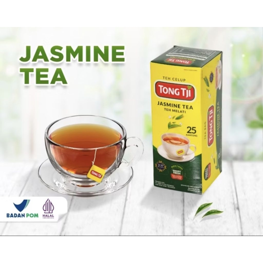 

Tong Tji Teh Celup Jasmine 25s - Teh Celup Melati non amplop isi 25