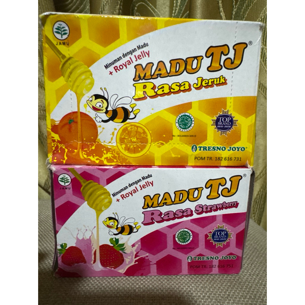 

Madu TJ Minuman Dengan Madu Royal Jelly 20g x 12 Sachet