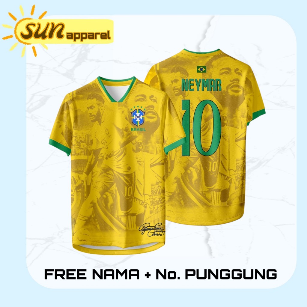 JERSEY BRAZIL NEYMAR SPESIAL EDITION