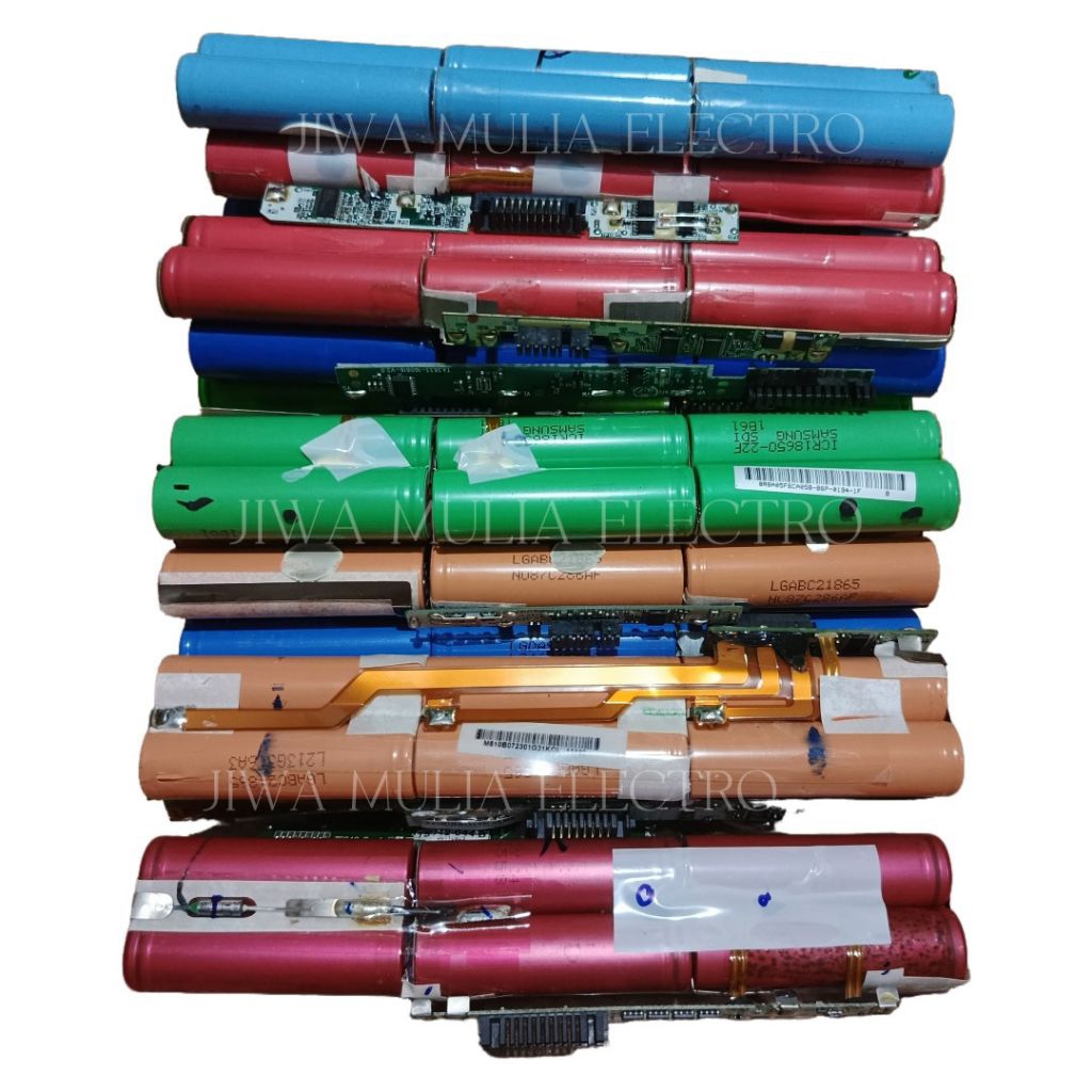 Baterai 18650 Bekas Laptop