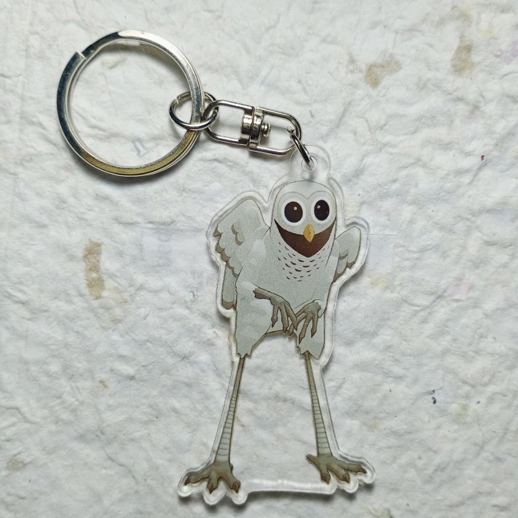 ganci THE OWL 99 Nights in the Forest keychain gantungan kunci The Owl