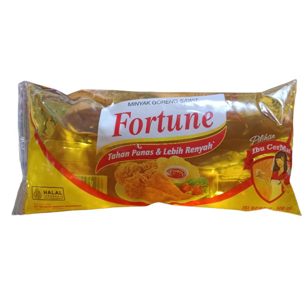 

Minyak Goreng Fortune 500ml Minyak Kelapa Sawit Bantal
