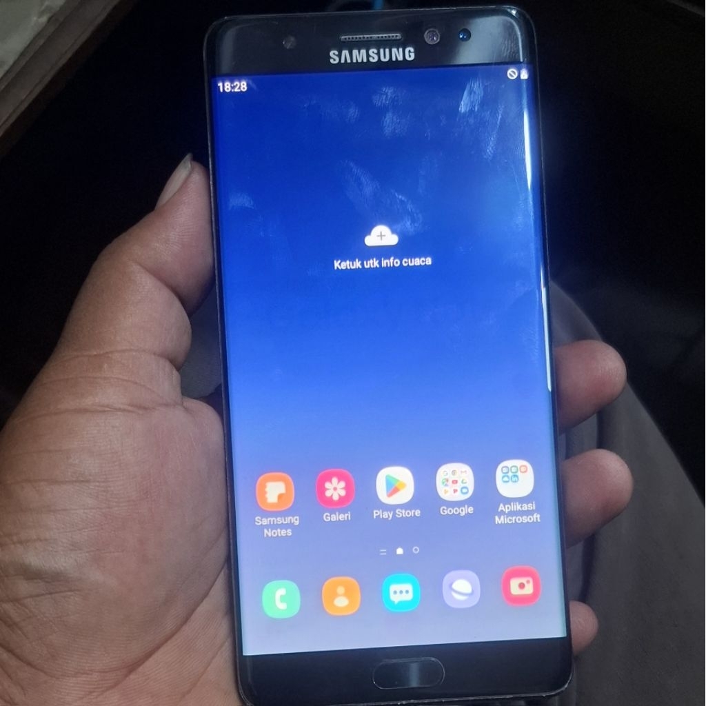 LCD SAMSUNG NOTE FAN EDITION SM-N935F ORI COPOTAN