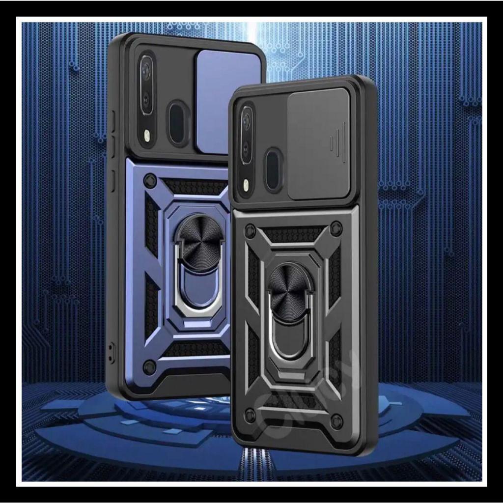 Samsung Galaxy A50 / A50s / A30s Gundam Slide iRing Original Case Hard Casing Soft Cover