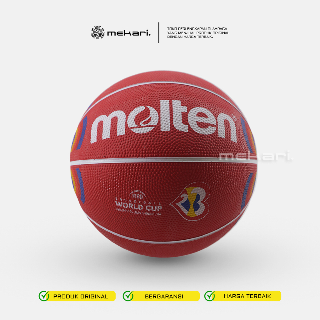 Bola Basket Molten B7C 1600 - M3P / SIZE 7 ( Special FIBA World Cup 2023 )  Outdoor Ball