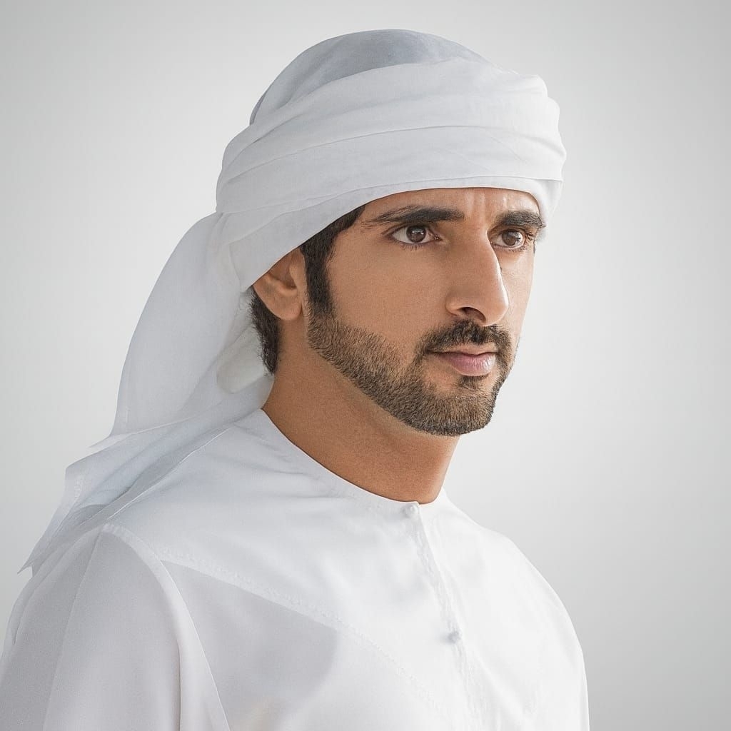 SORBAN UMROH / SORBAN HAJI / SORBAN PUTIH POLOS / SORBAN ARAB