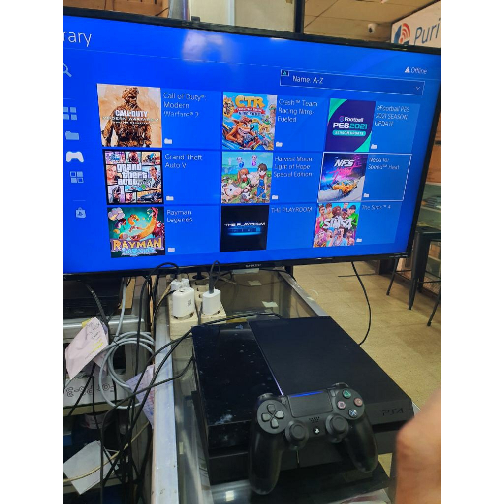 Ps4 fat hen sony hdd 1tb full game