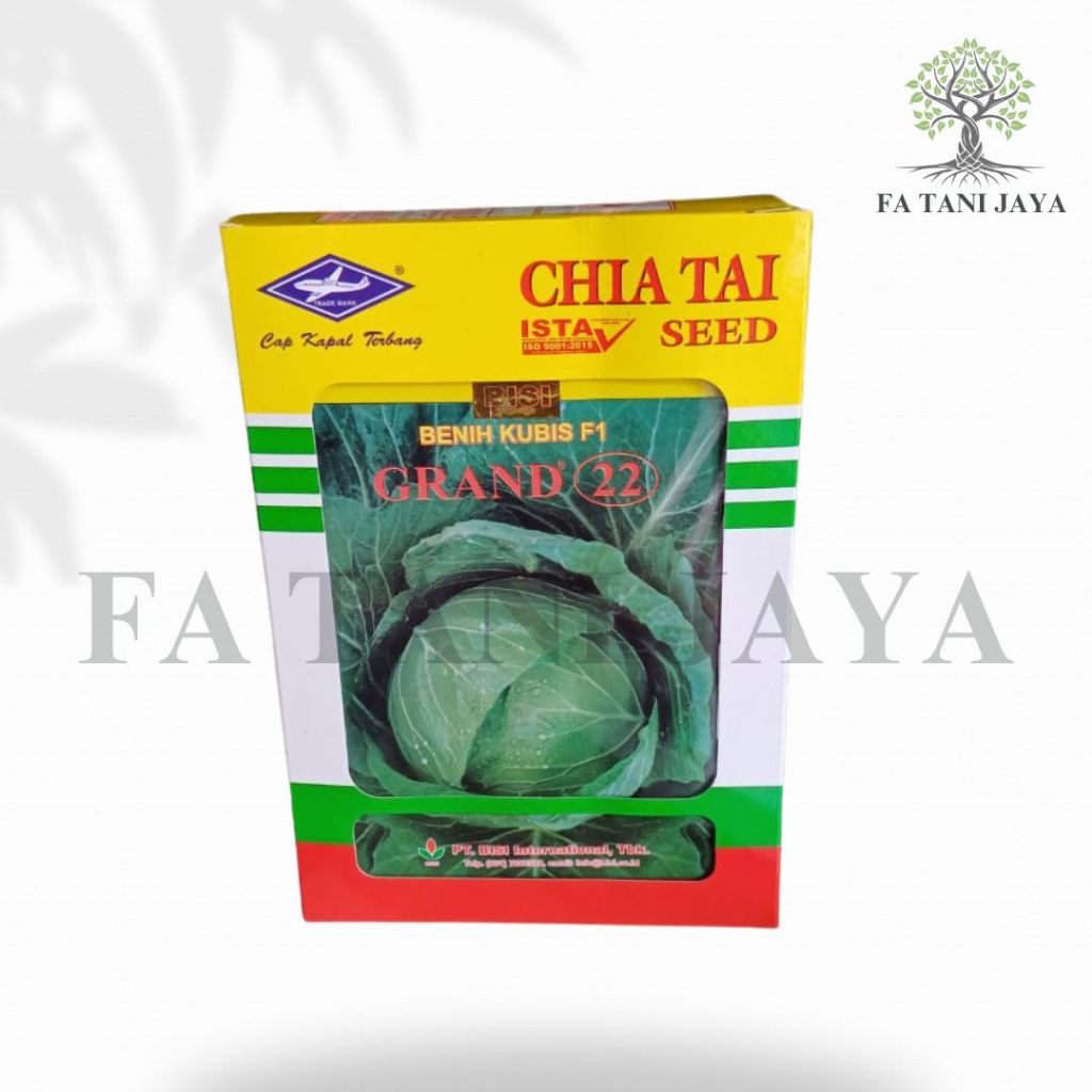 Benih Kubis GRAND 22 BISI-15gr Cap Kapal Terbang