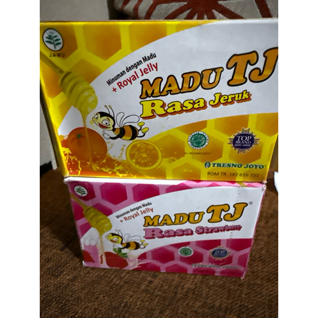 

Madu TJ Minuman dengan Madu + Royal Jelly 20g x 12 Sacshet