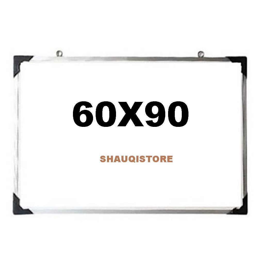 

Papan Tulis spidol dan kapur / Whiteboard / Blackboard ukuran 60x90 BACA DESKRIPSI!!