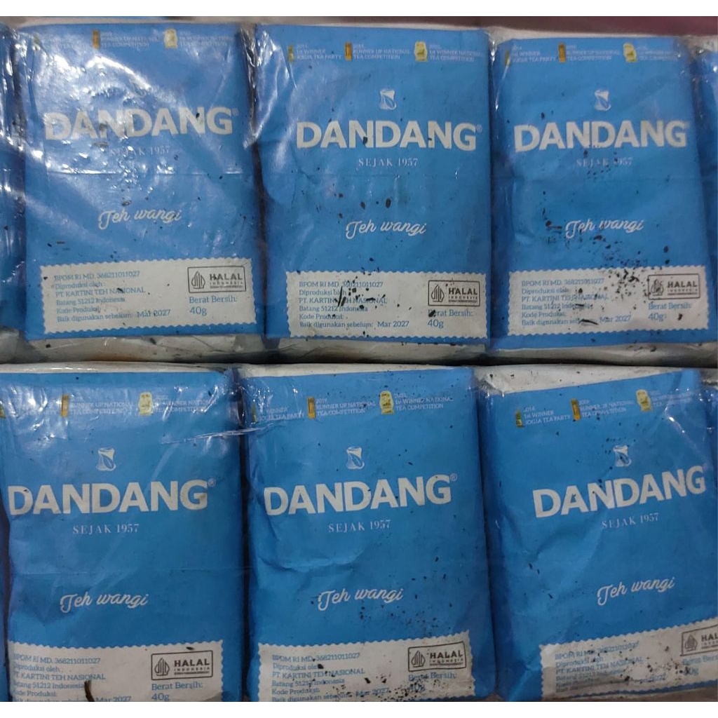 

KS - teh dandang biru 40g 1pack = isi 10pcs
