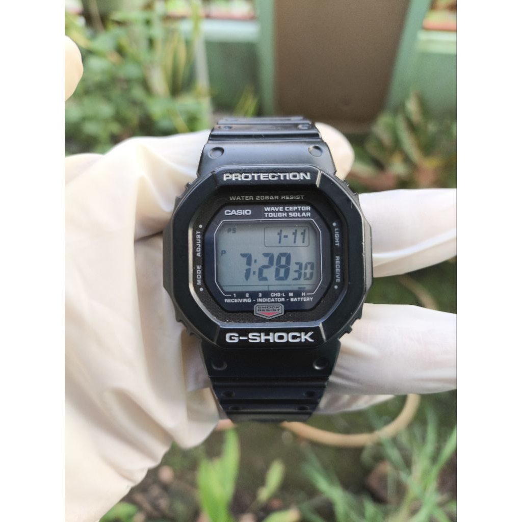 (Harga Net) Jam Tangan Casio G-Shock GW-5600J All Original The G 5600 Tough Solar (baterai gantian b