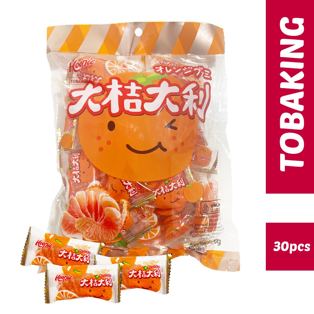 

Lariz Hoopie Naraya Permen Jelly Jeruk 5gr 3pcs HALAL Orange Candy