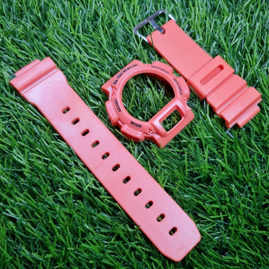 BNB BEZEL N STRAP GSHOCK G-SHOCK DW9052 DW-9052 ORANGE BLACK