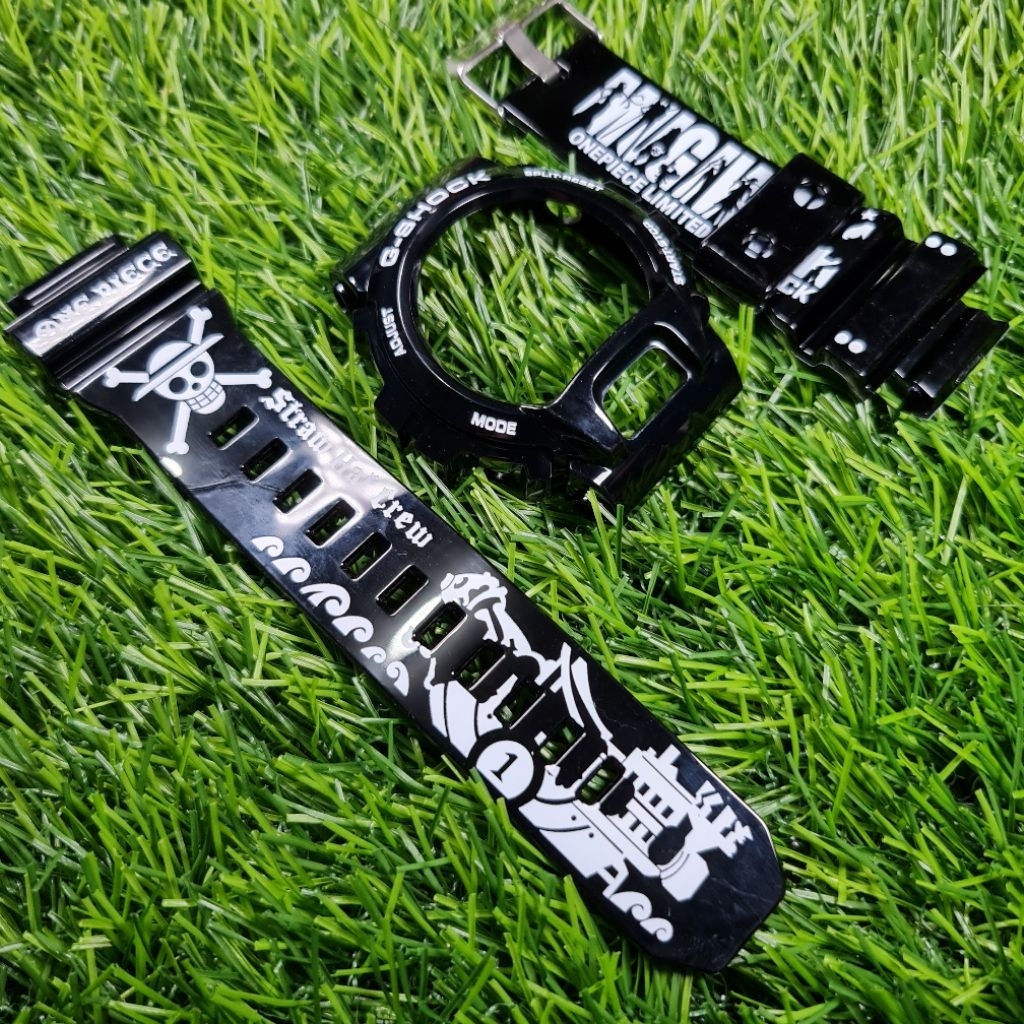 BNB BEZEL N STRAP GSHOCK G-SHOCK GDX6900 GDX-6900 ONE PIECE BLACK GLOSSY