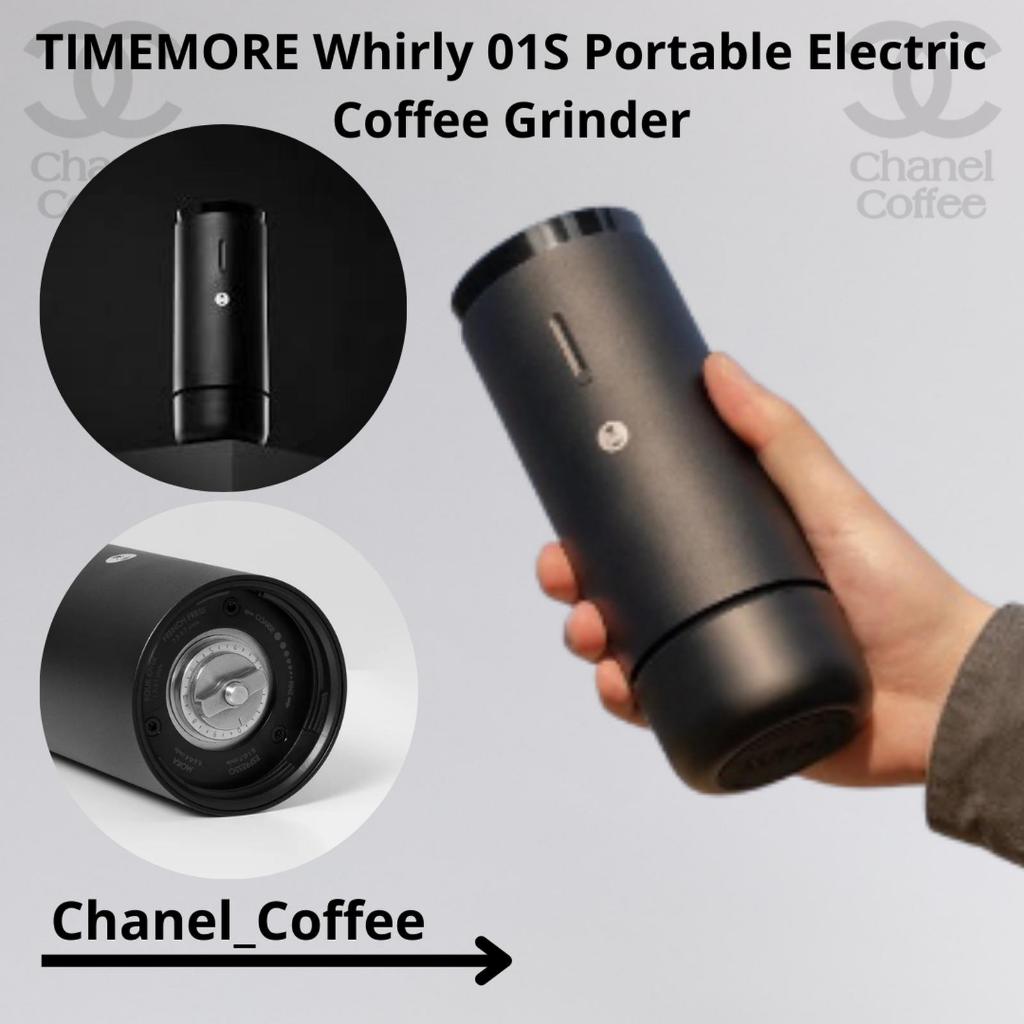 TIMEMORE Whirly 01S Portable Electric Coffee Grinder / Alat Giling Kopi Portable