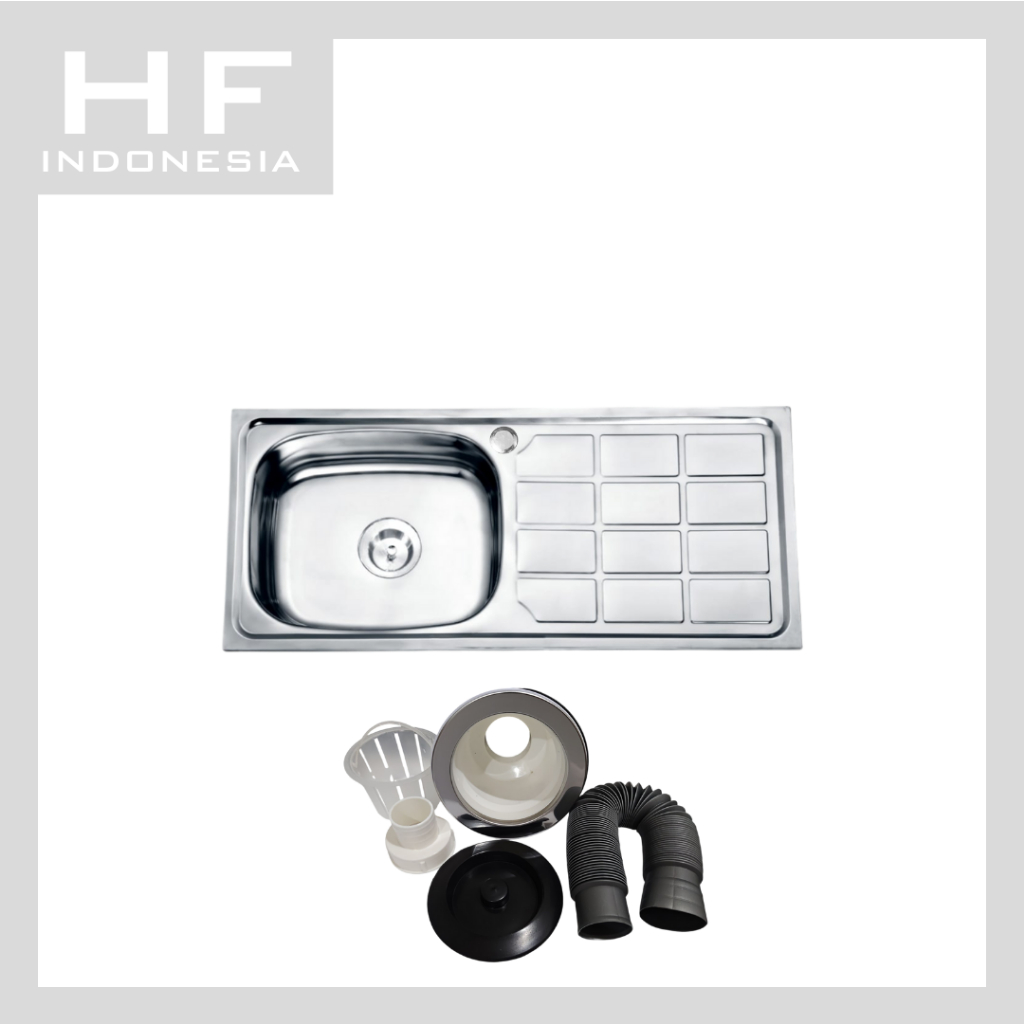 Bak cuci Piring 9643 Free Afur KOTAK CORAL