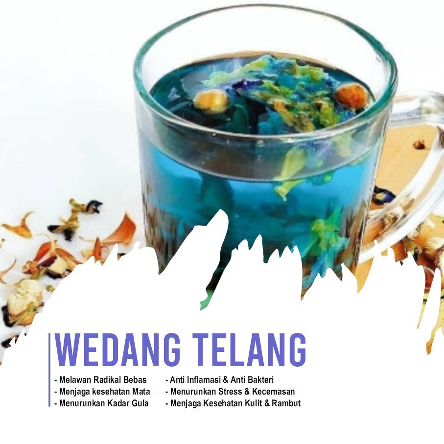 

Wedang Telang 6 Isian Full Rempah