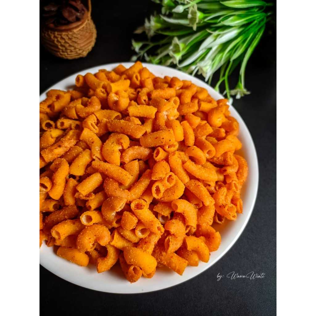 

DELIMA SNACK-MAKARONI CIKRUH 500 DAN 1000 GRAM - DI JAMIN GURIH BIKIN NAGIH TIDAK PELIT BUMBU