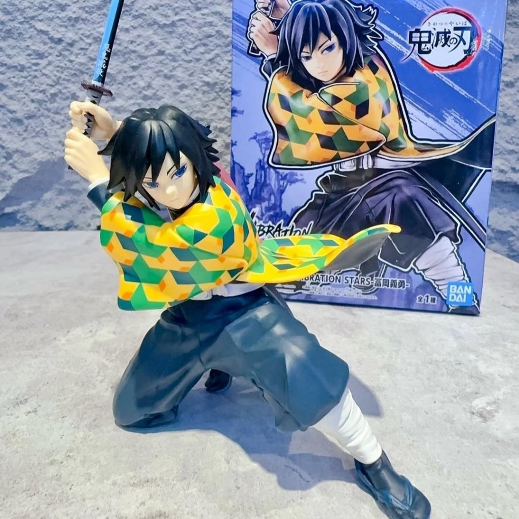 Action Figure Giyu Tomioka Kimetsu No Yaiba Vibration Stars